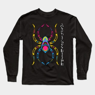 Asabikeshiinh (spider) Pansexual Pride Long Sleeve T-Shirt